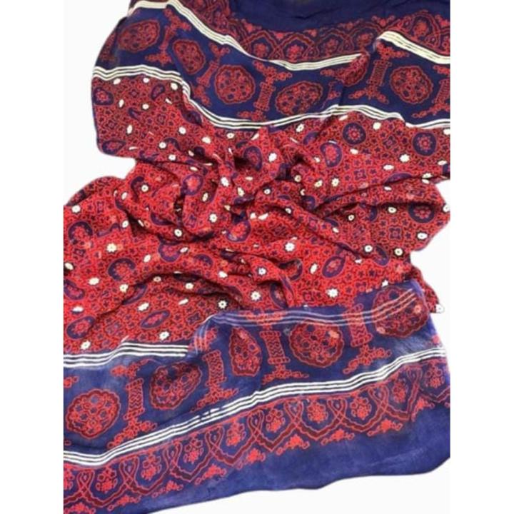 Ajrak Chiffon Dupatta 01