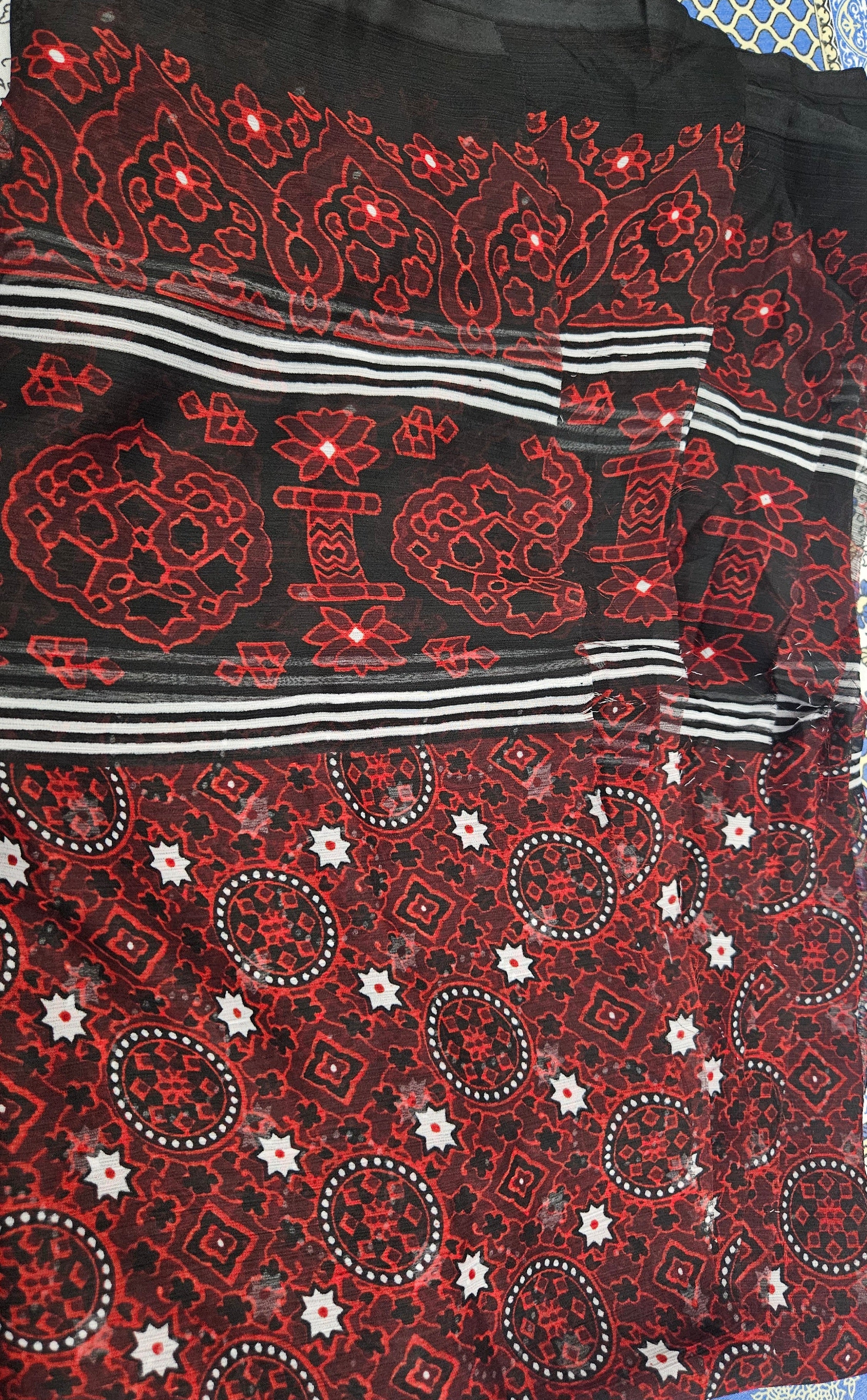 Ajrak Chiffon Dupatta 02