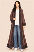 The Ajrak Heritage Abaya