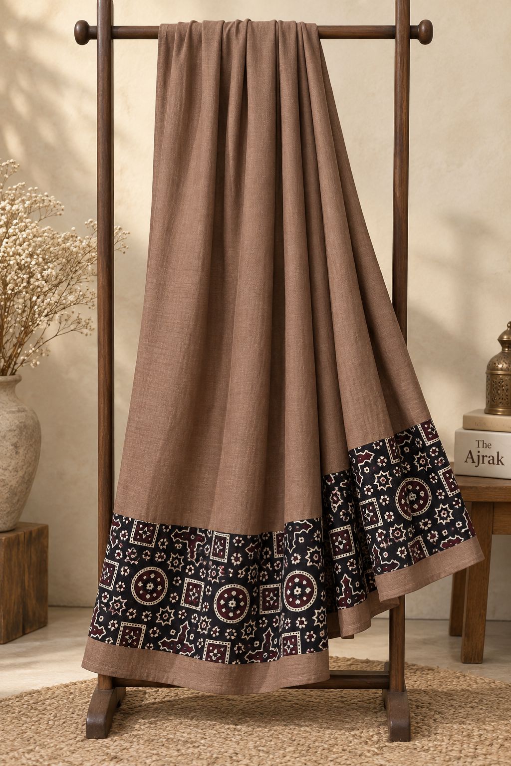 The Ajrak Heritage Stole
