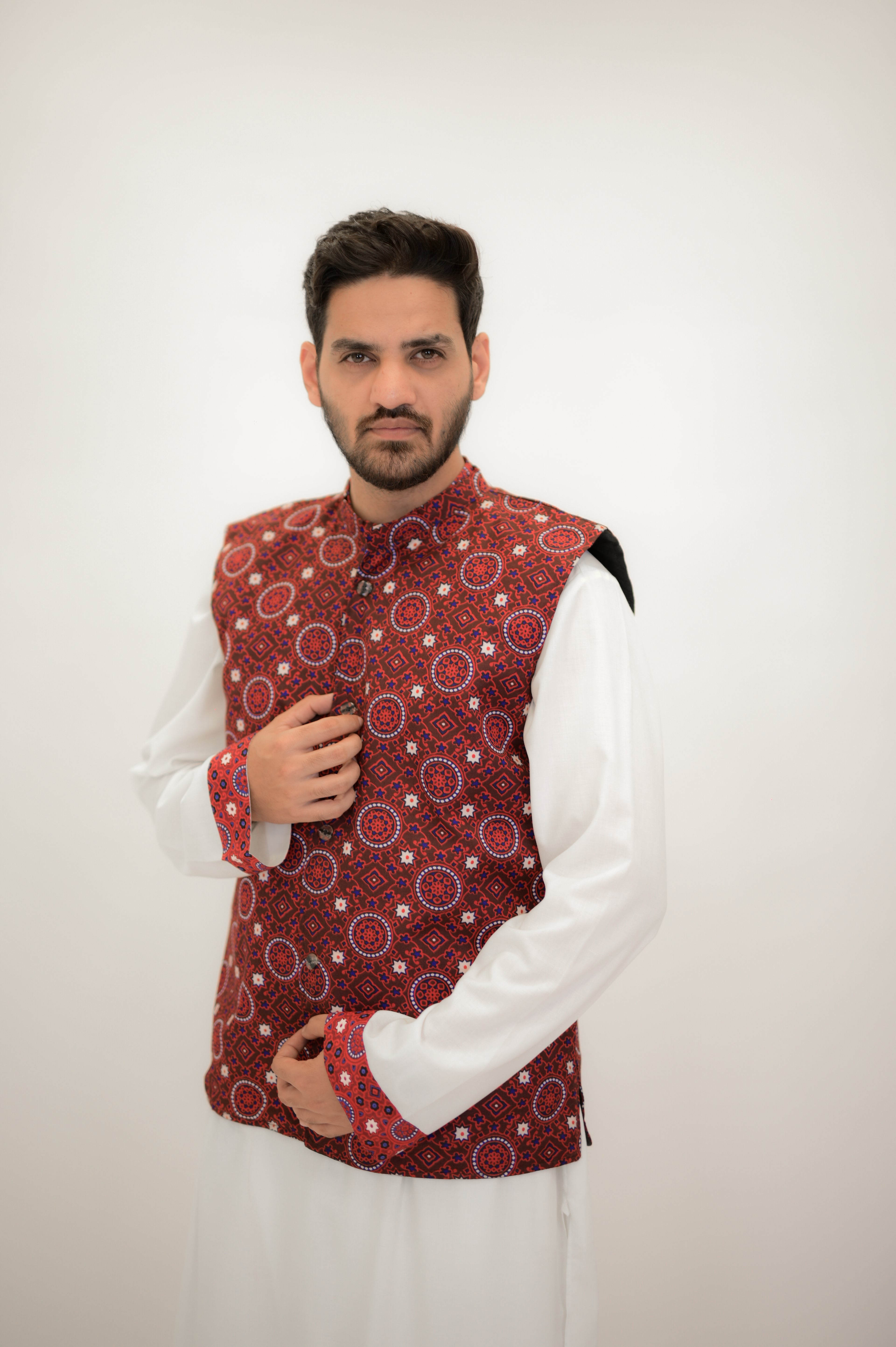 The Ajrak Wasitcoat