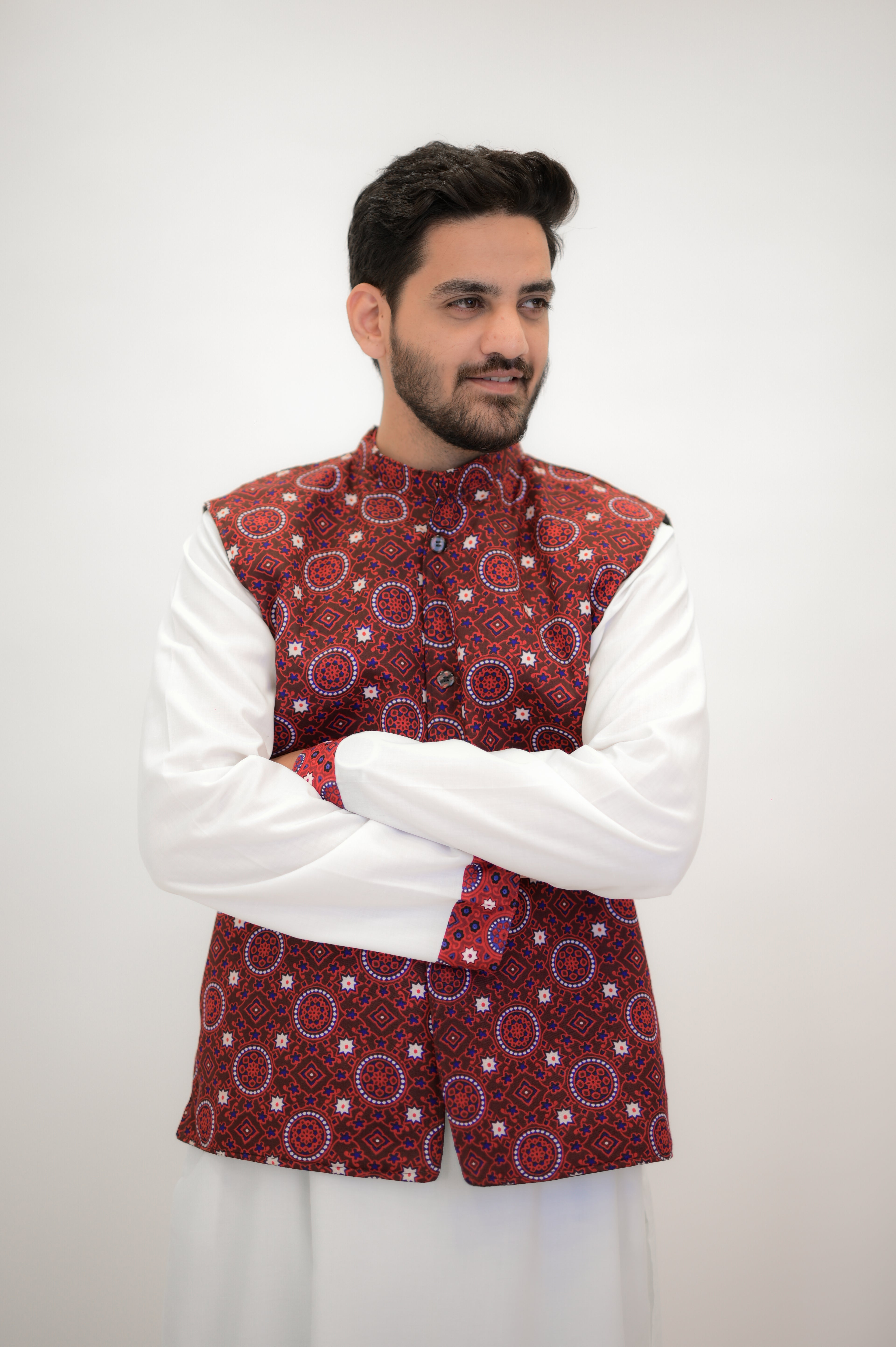 The Ajrak Wasitcoat