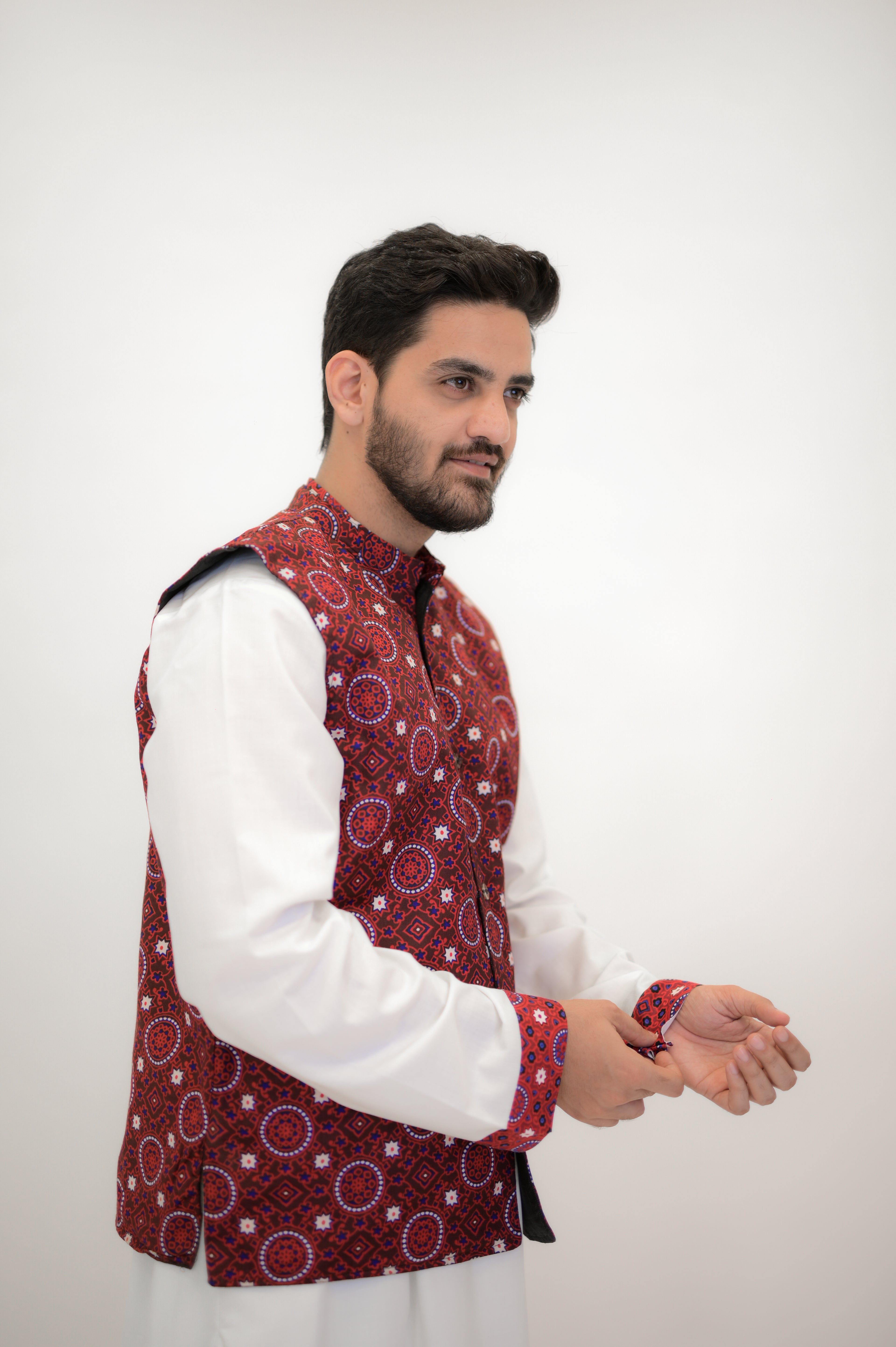 The Ajrak Wasitcoat