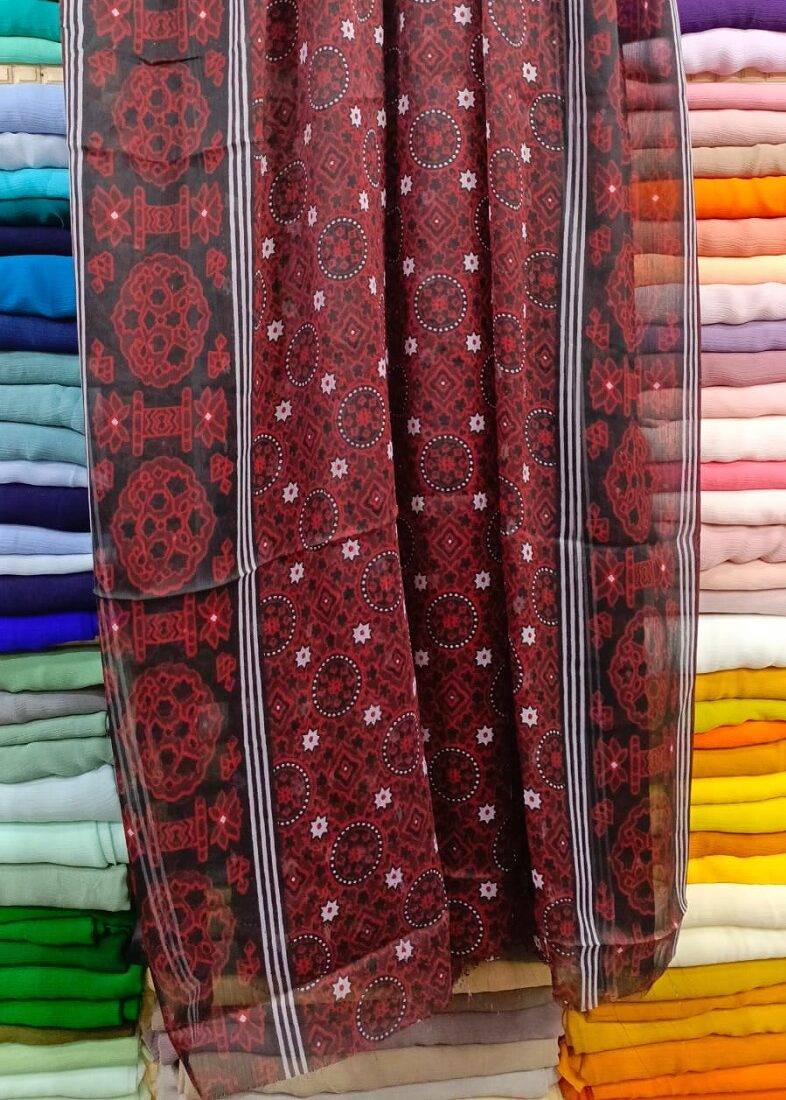 Ajrak Chiffon Dupatta 02