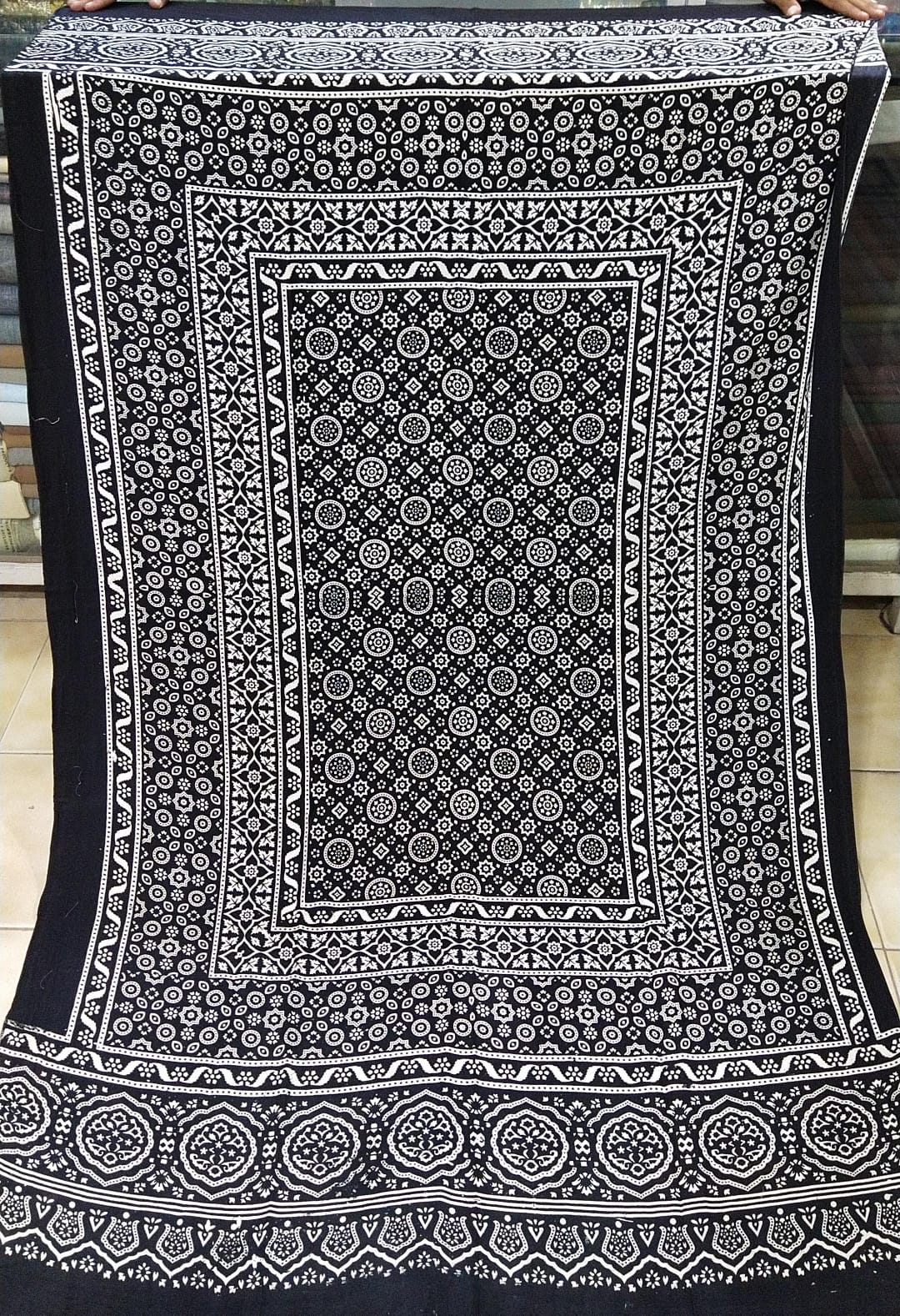 Men Ajrak Shawl