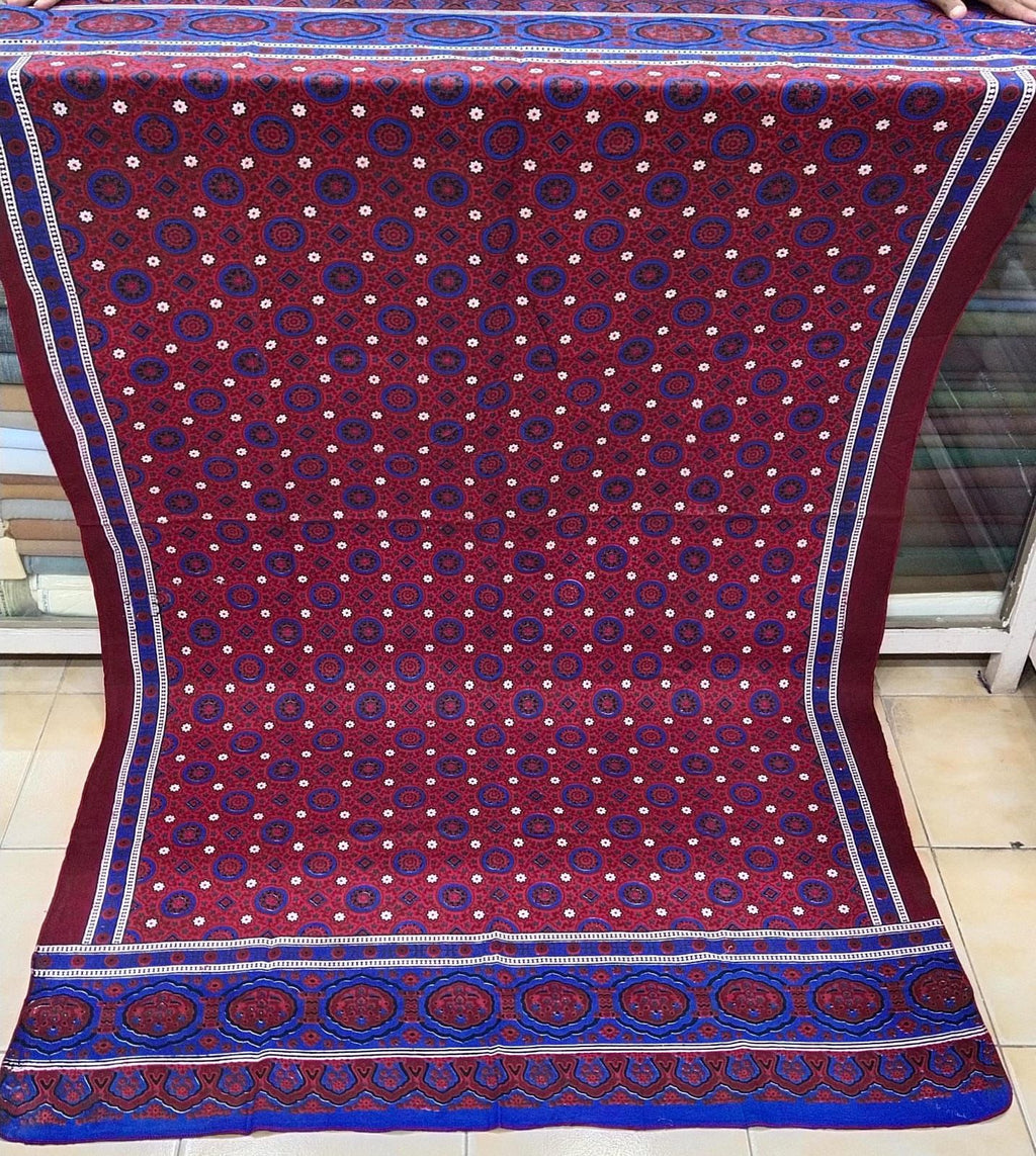 Men Ajrak Shawl