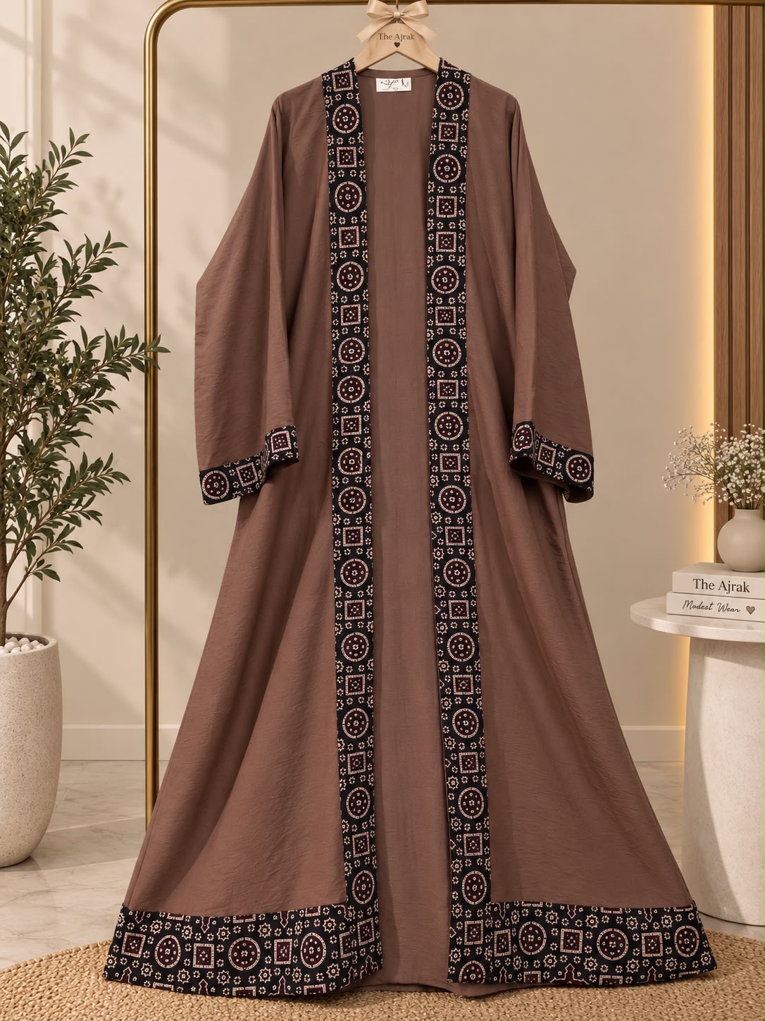 The Ajrak Heritage Abaya
