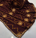 Gota Embroidery Shawl
