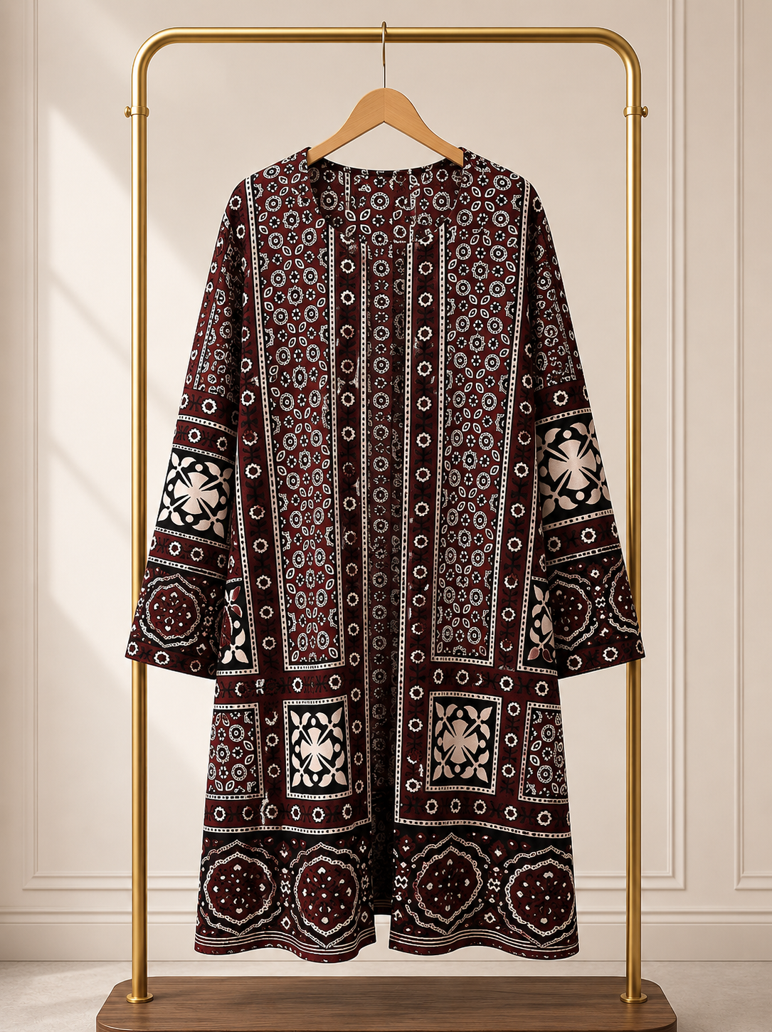 Ajrak Cardigan