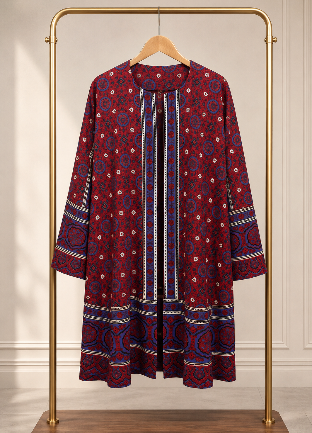 Ajrak Cardigan