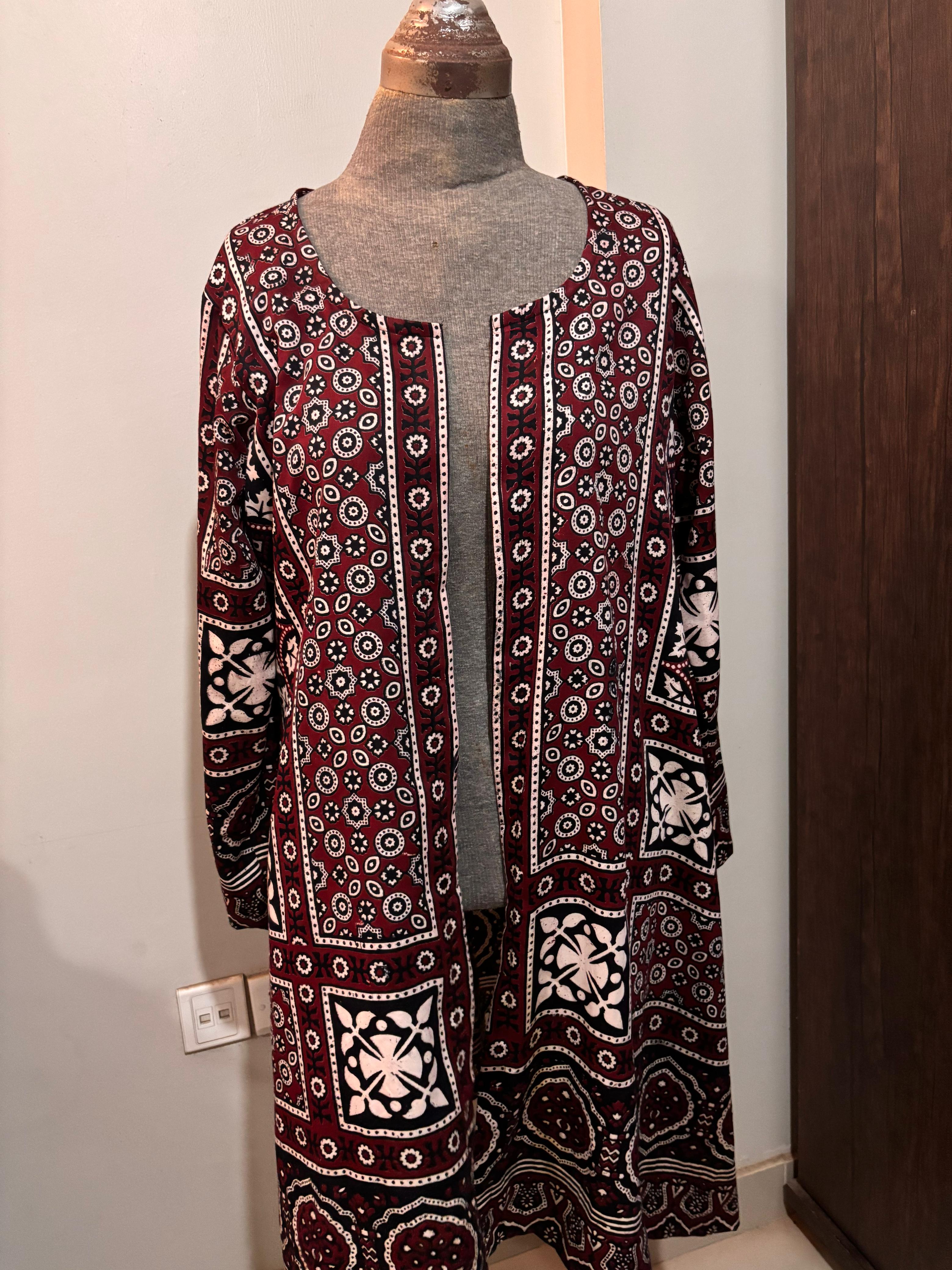 Ajrak Cardigan