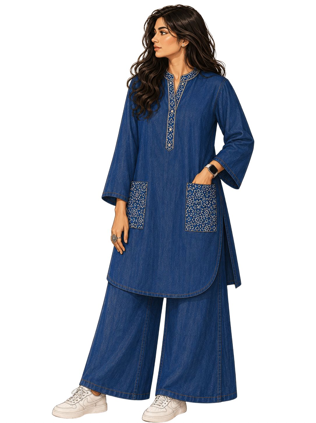The Ajrak Denim