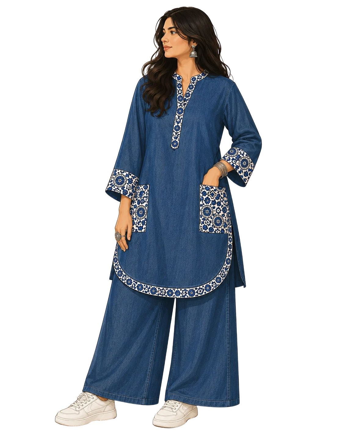 The Ajrak Denim