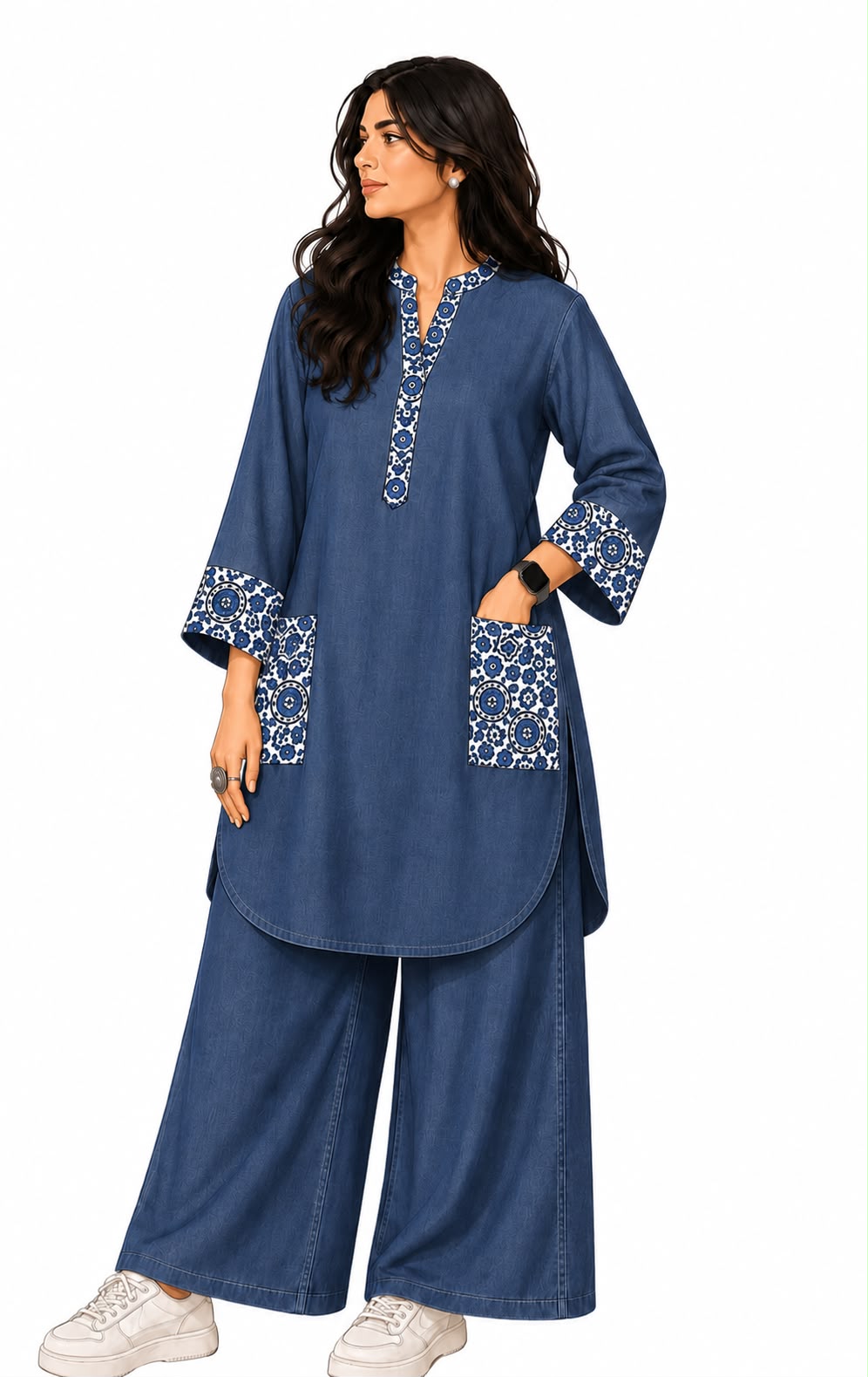 The Ajrak Denim