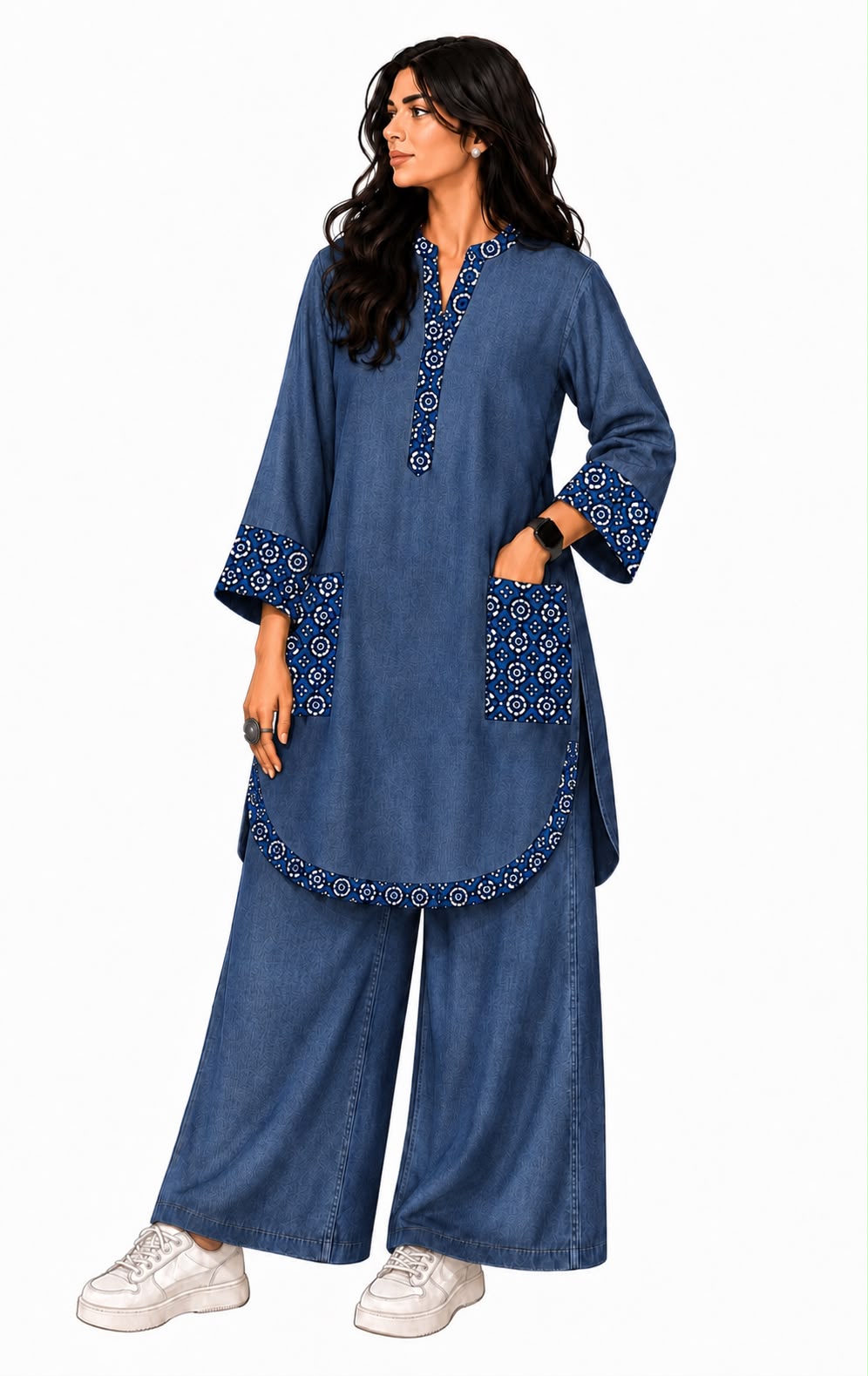 The Ajrak Denim