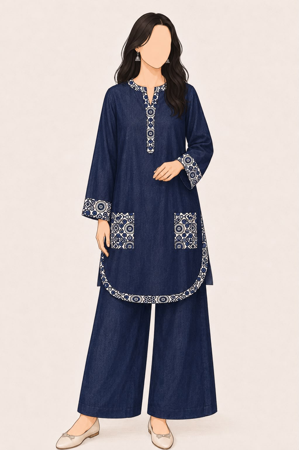 The Ajrak Denim