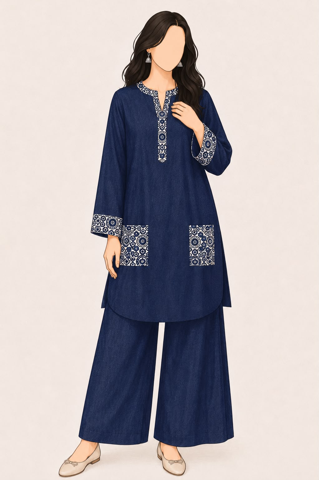 The Ajrak Denim